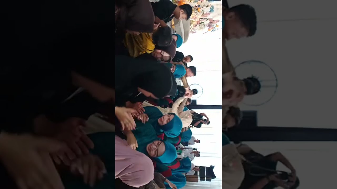 Live Lempar bunga pengantin pernikahan 