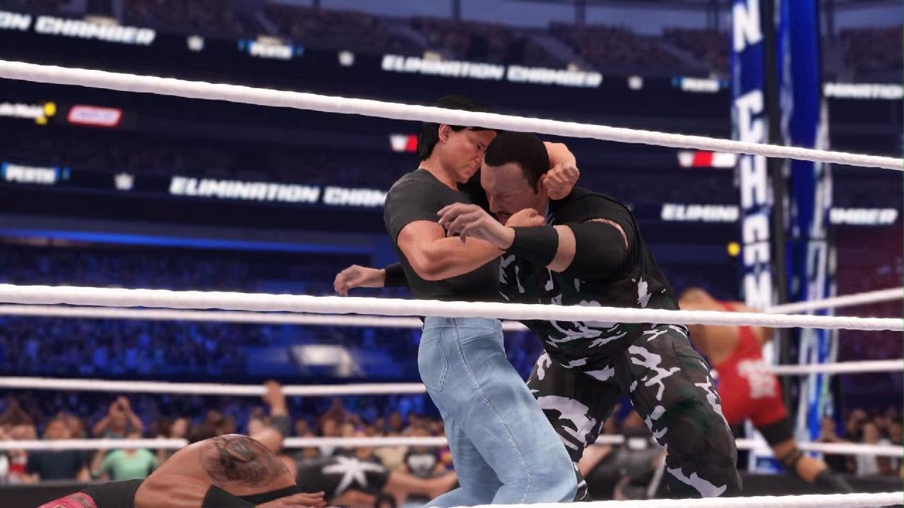 WWE 2K25 30 man rumble