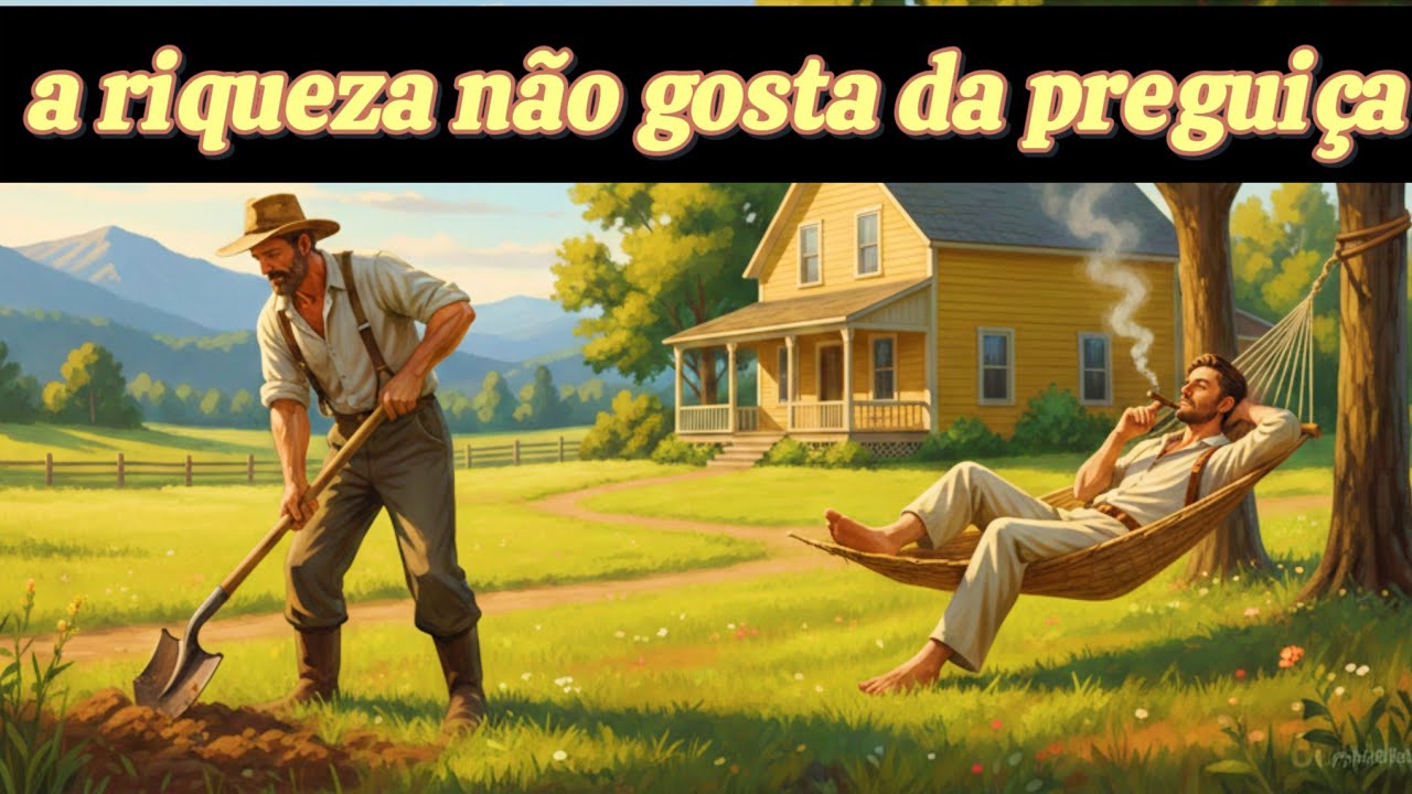 A Riqueza Não Perdoa a Preguiça – Uma História Que Vai Ajudar  VOCÊ a Ficar rico 