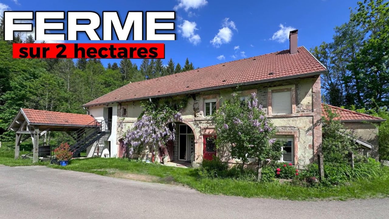 🎥 FERME D’EXCEPTION A VENDRE DANS LES VOSGES ! 🌿