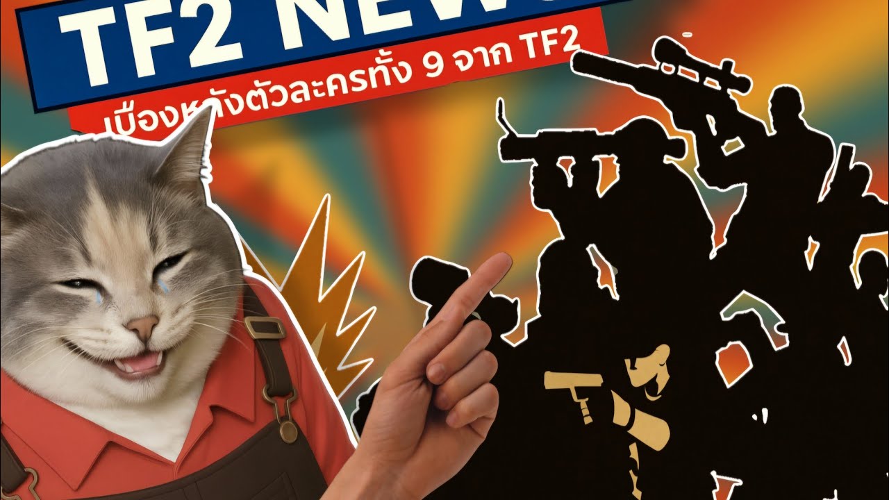 เปิดโปงที่มาของตัวละครทั้ง 9 ตัว - tf2 ไทย 30 นาที