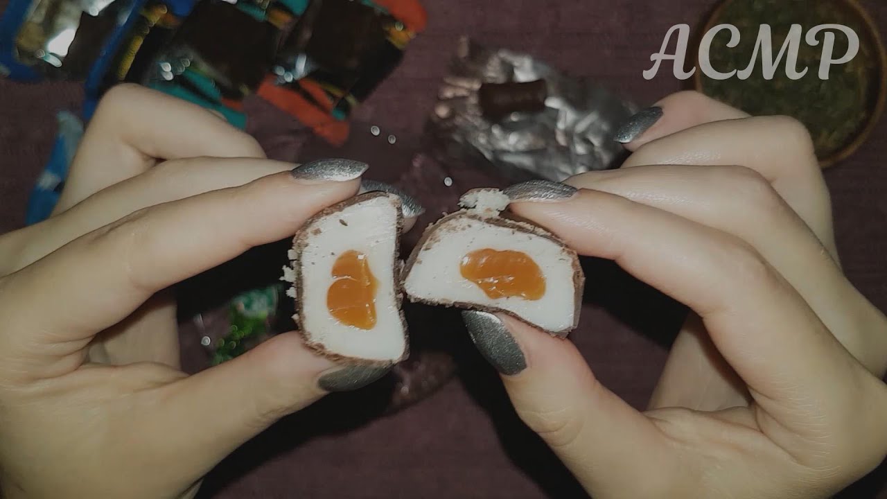 АСМР Чаепитие с конфетами, тихий голос 🍬 ASMR