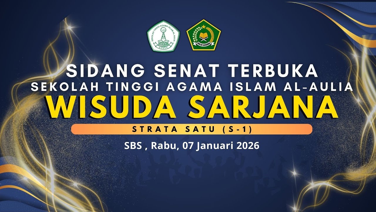 WISUDA SARJANA STAI AL-AULIA TAHUN 2026