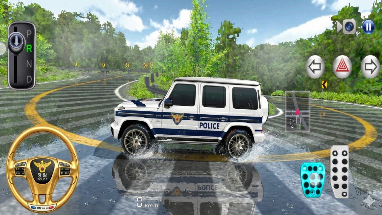 New Police Mercedes-Benz G63  Car Parking 🚗 | 3D Driving Class #12