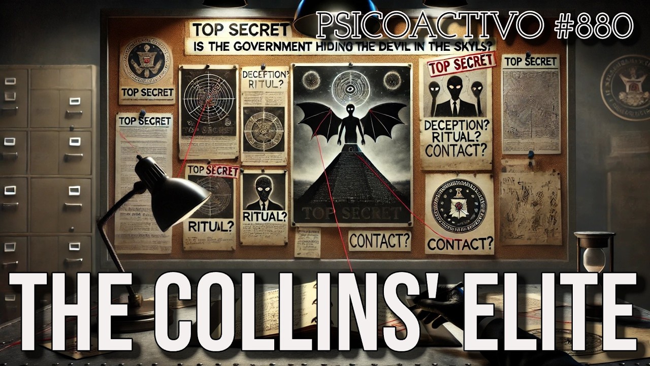The INFAMOUS Collins' Elite might interfere with Trump's UFO Disclosure efforts - Psicoactivo #880