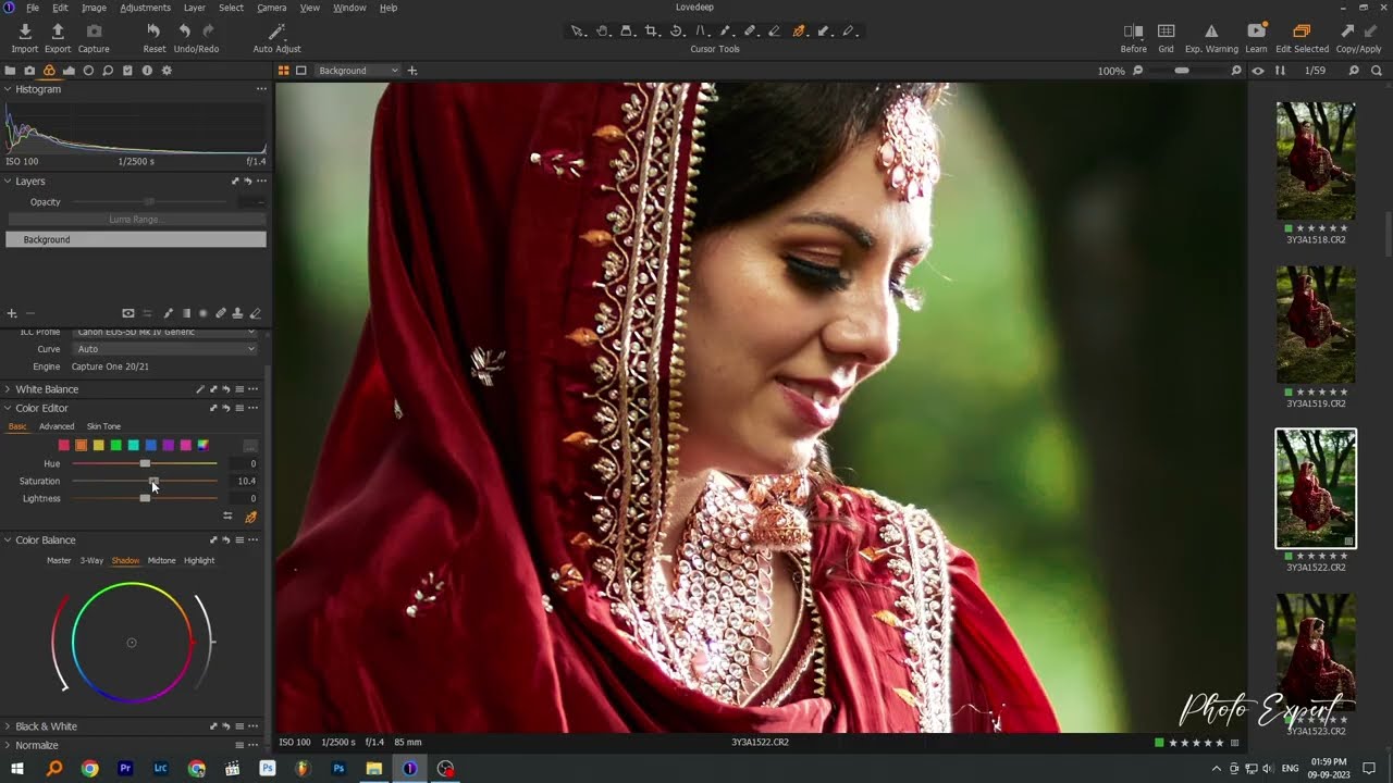 How to Wedding Photos in Capture One for best results | Part-1