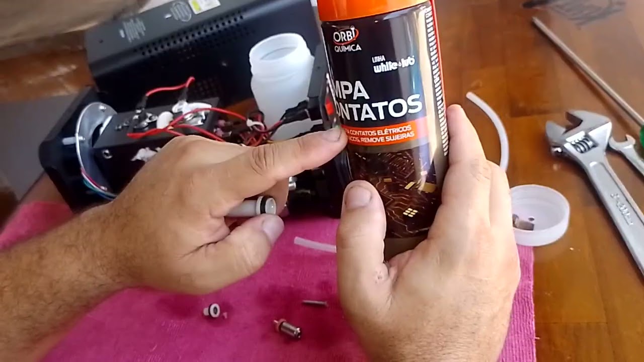 máquina fumaça , não sai fumaça ,como resolver!!!!