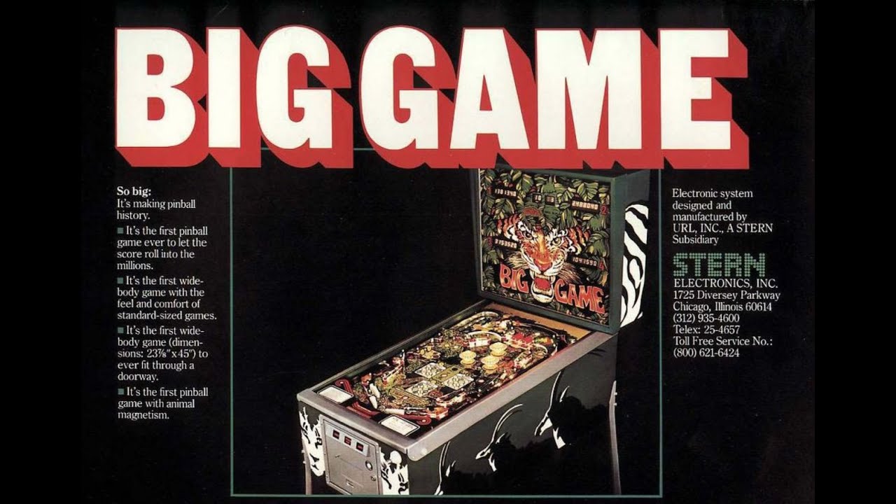 Part 4: Stern Big Game Pinball Project. Displays, Batteries and 1st play test game!