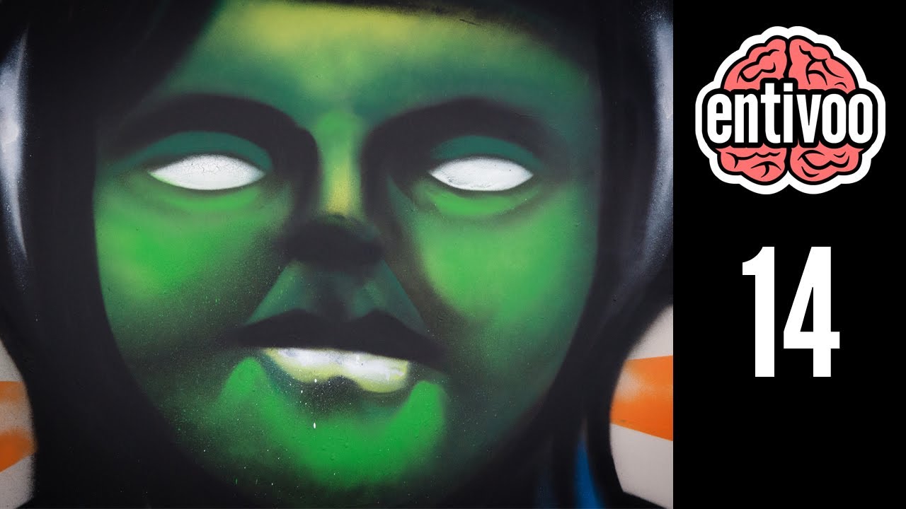 Dibuja un rostro con aerosol