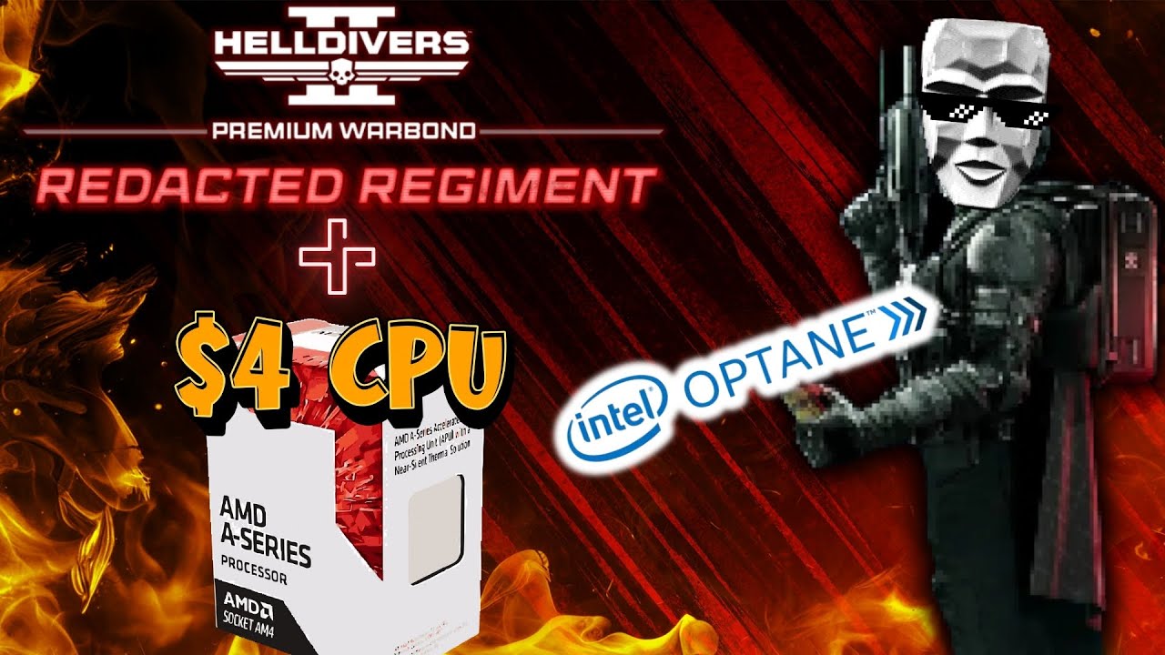 #helldivers2  on $14 AMD CPU