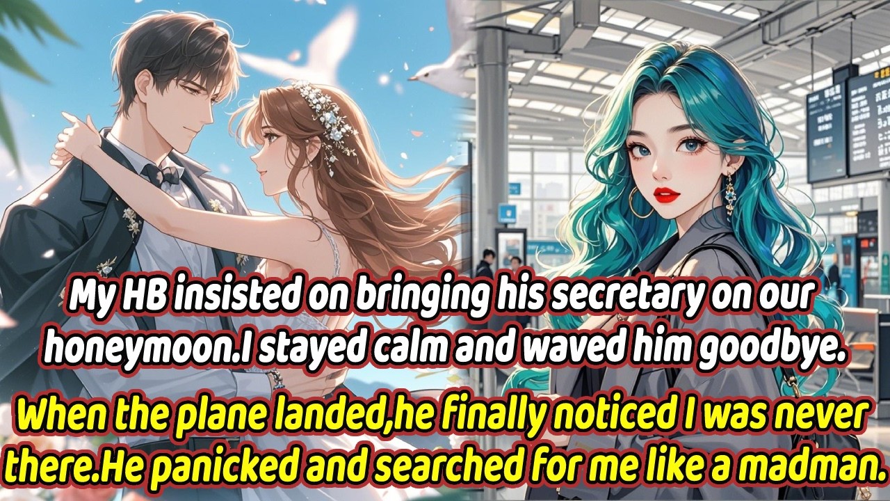 My HB insisted on bringing his secretary on our honeymoon.I stayed calm and waved him goodbye...