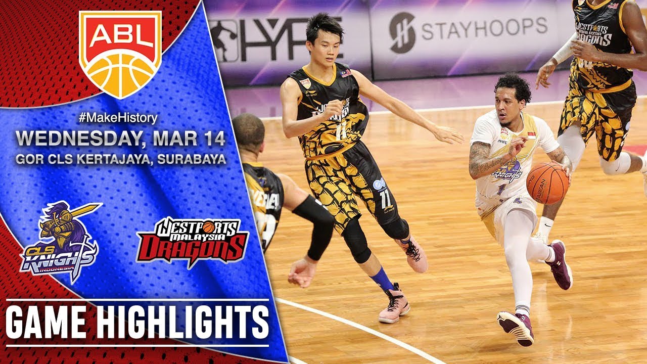 CLS Knights Indonesia vs Westports Malaysia Dragons | HIGHLIGHTS | 2017-2018 ASEAN Basketball League