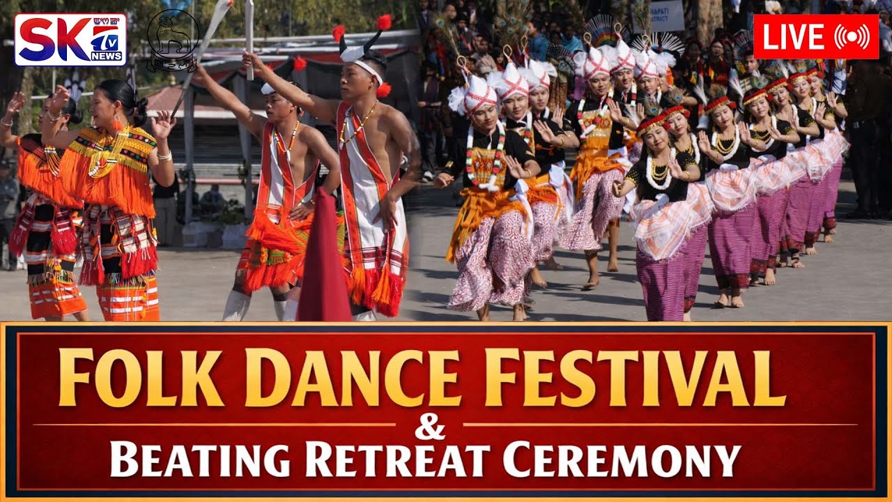 FOLK DANCE FESTIVAL & BEATING RETREAT CEREMONY [27/01/26][LIVE]