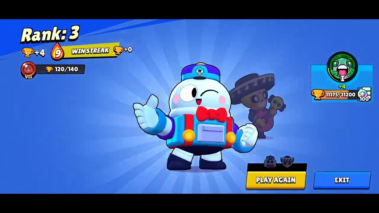 Lvl 1 brawler to 500 trophies (part 2)