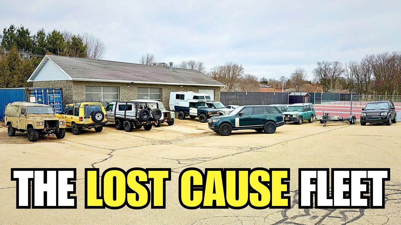 All of the Land Rovers - The Lost Cause Collection