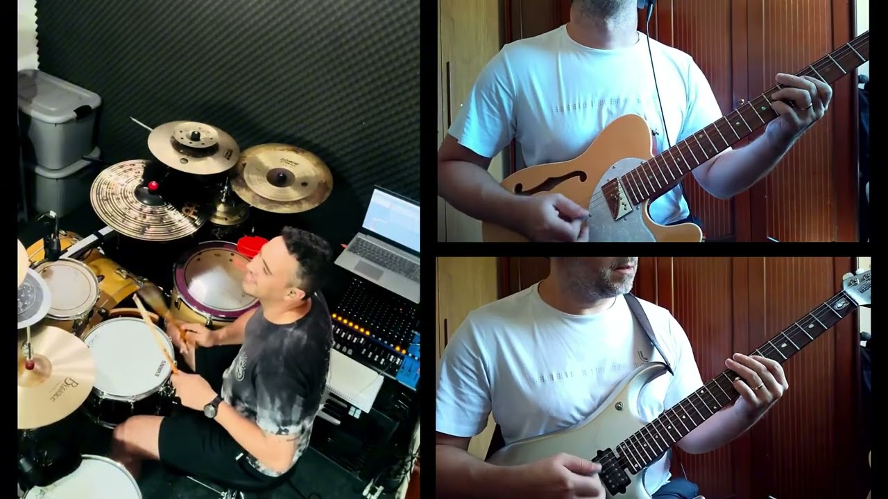Foo Fighters - Guitar drums cover 