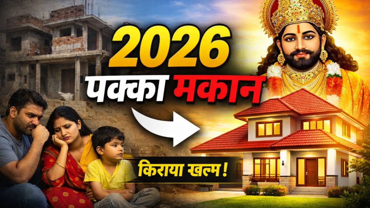 किराए का घर 🏠कब तक? 2026में पक्का मकान क्यों अटकता है।श्याम बाबा से समाधान🙏