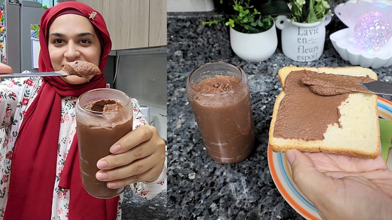 Healthy Chocolate Spread😍 Ready in 10 minutes