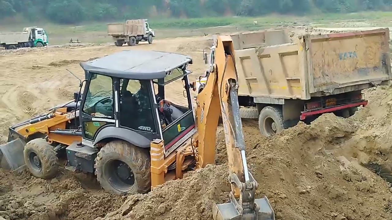 # LND JCB Dumper loading super nice video
