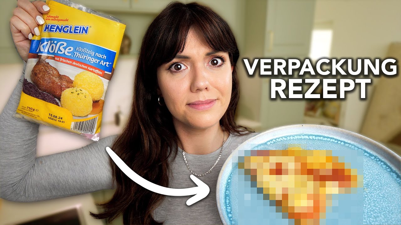 Ich teste Rezepte von Verpackungen! Pt. 2