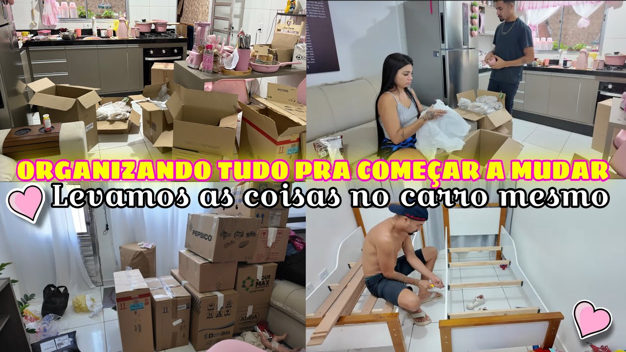 COMPREI UM COOKTOP PRA CASA NOVA|| COME&Ccedil;AMOS A MUDAN&Ccedil;A || J&Aacute; LEVAMOS BASTANTE COISA|| VLOG:🏠💕✨🌸