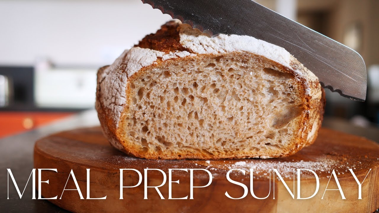 Weekly Reset | Meal Prepping 8 dishes & Laundry Day Routine