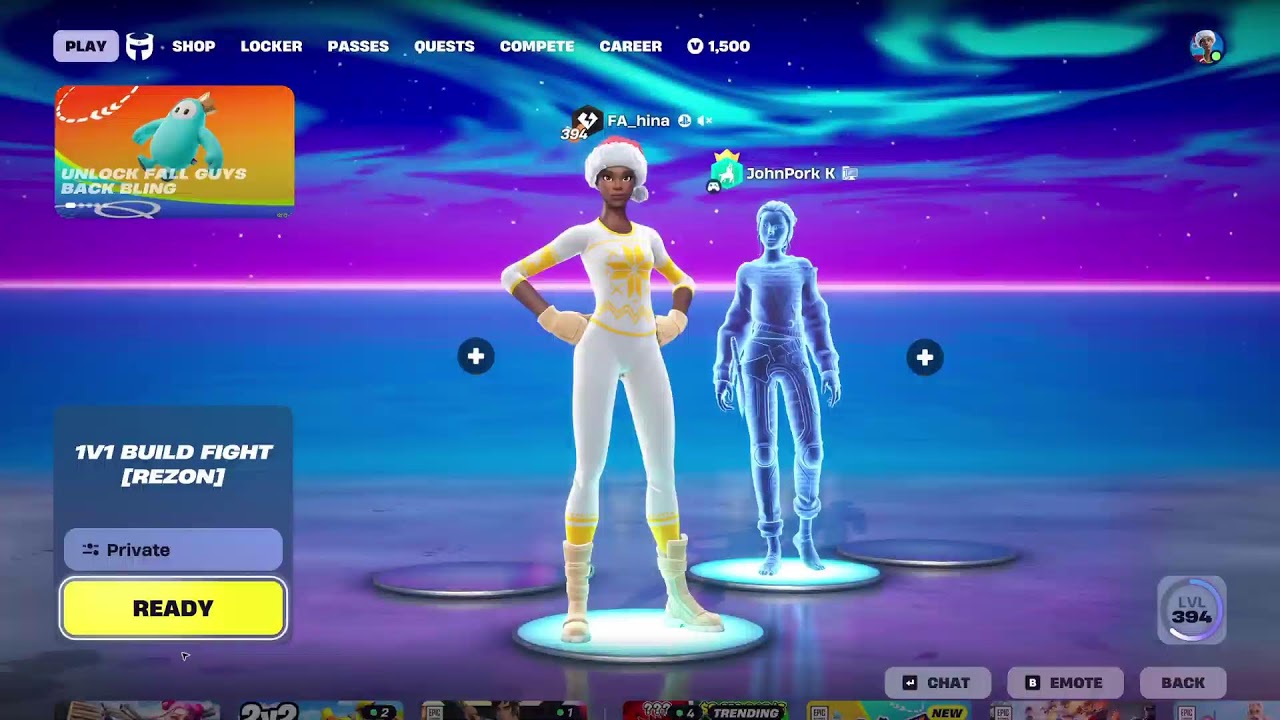 うまくなりたいから練習します配信！！[フォートナイト/Fortnite]