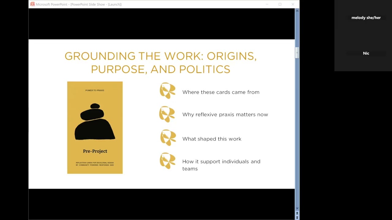 Power to Praxis: Reflection Cards for Decolonial Design and Companion Guide Launch