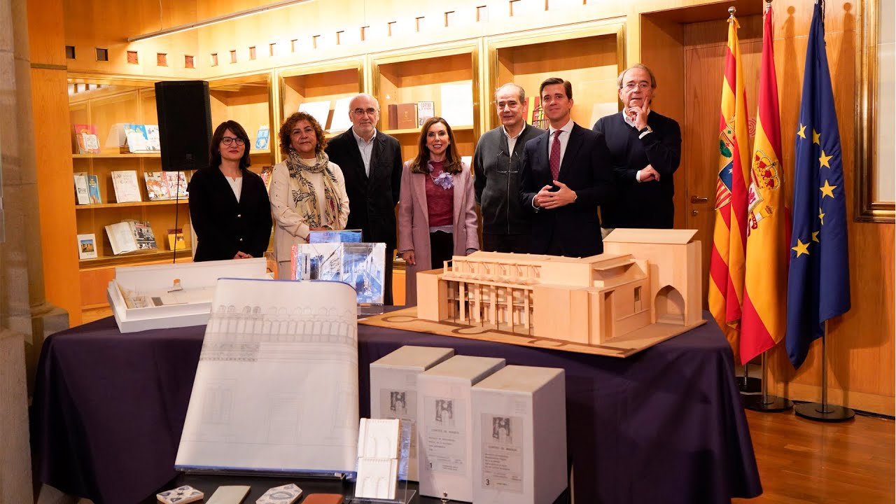 Donación del Archivo 'Proyectos en la Aljafería'