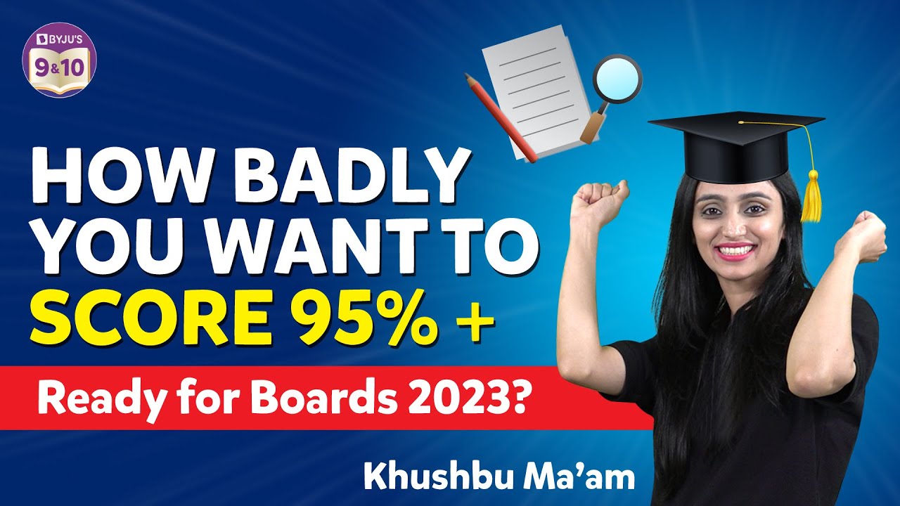 Best Strategy to ACE Class 9 & Class 10 Board Exams 2023 | How to Get Motivated to Study | BYJU'S