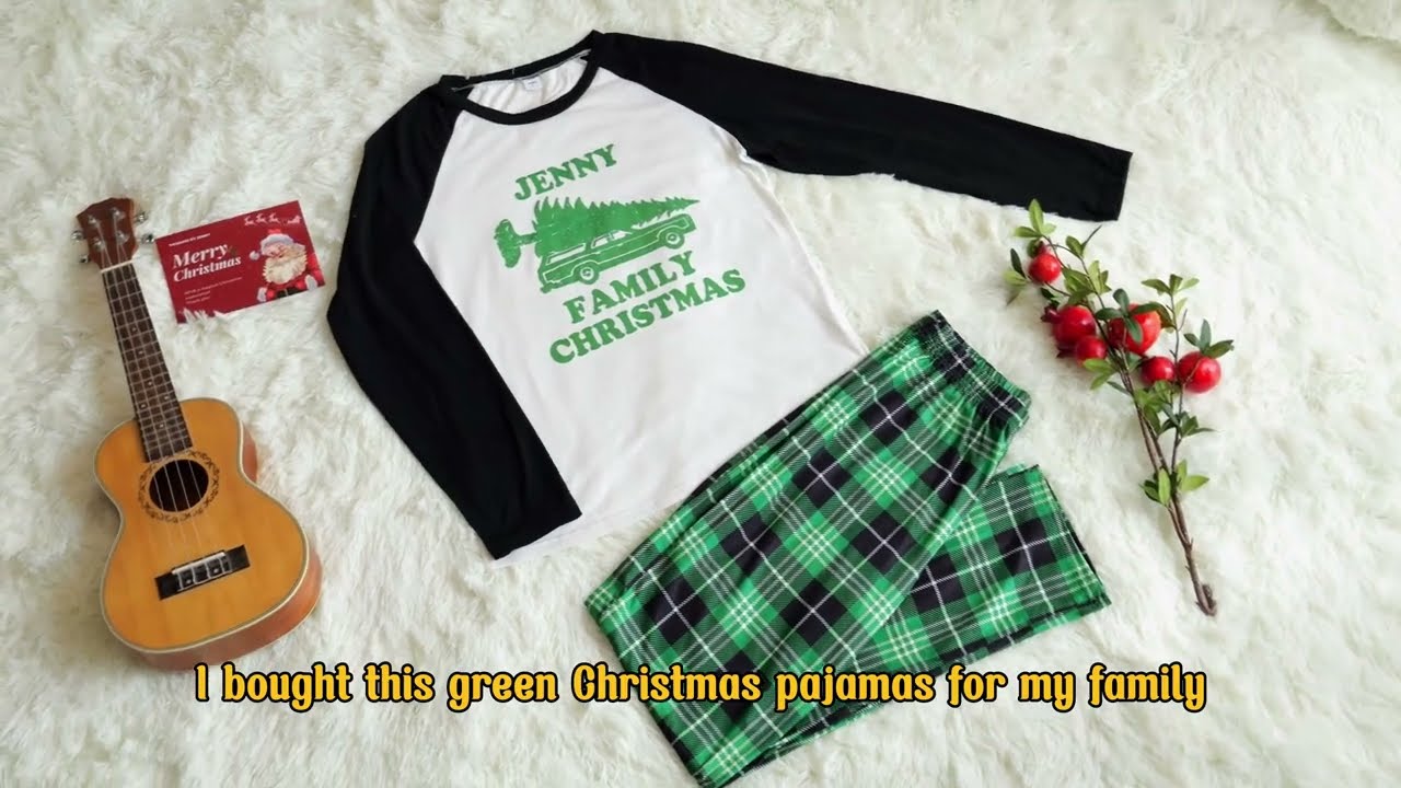 Matching Family Christmas Pajamas By Jenny - Personalized PJs