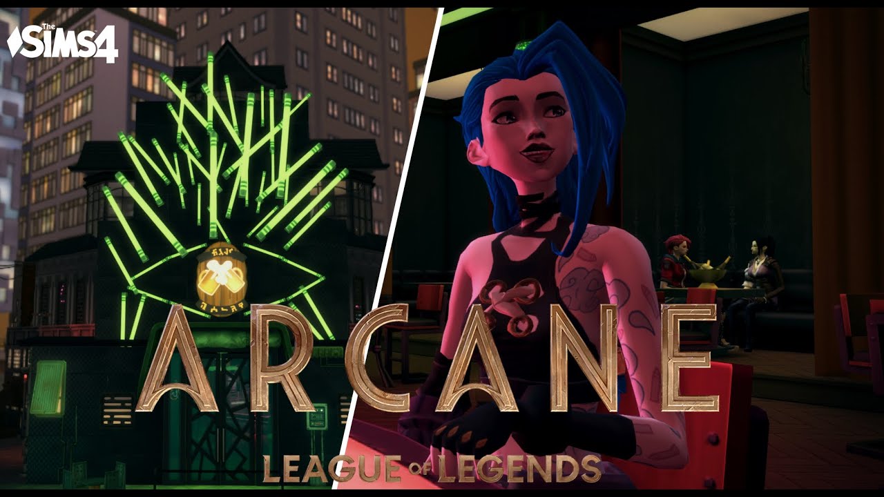 Arcane | League of Legends | Zaun – The Last Drop | The Sims 4 | #Arcane