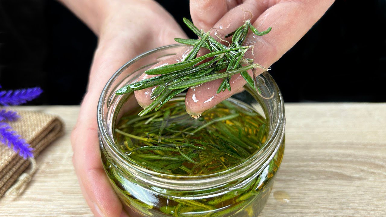 Haarbutter mit Rosmarin für extremes HAARWACHSTUM  Haare wachsen schnell   Glänzendes und gesundes!