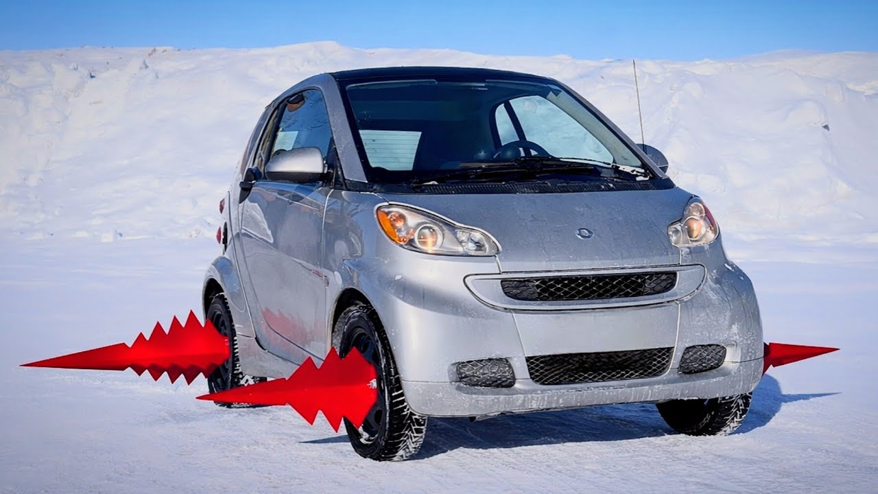 Putting 3 Foot Blades on my Smart Car