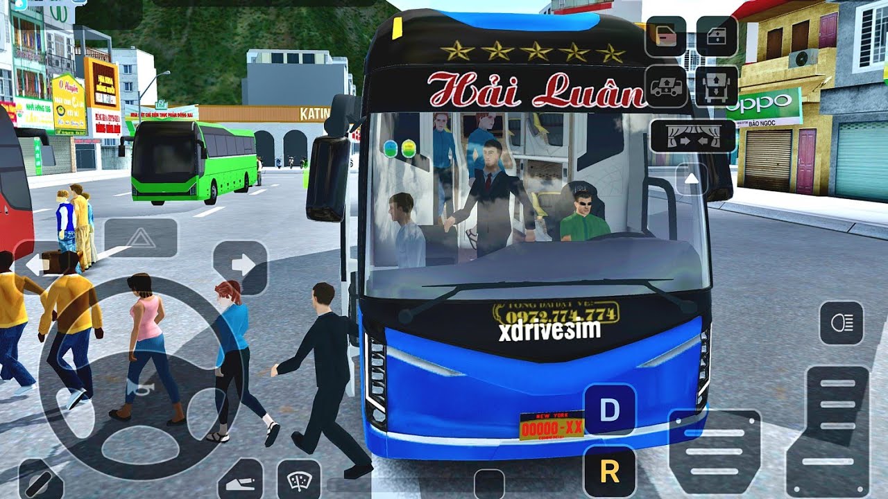 ​Luxury VIP Journey! 🚌 Coach Bus Simulator Vietnam: Driving Hai Luan Bus Gameplay!