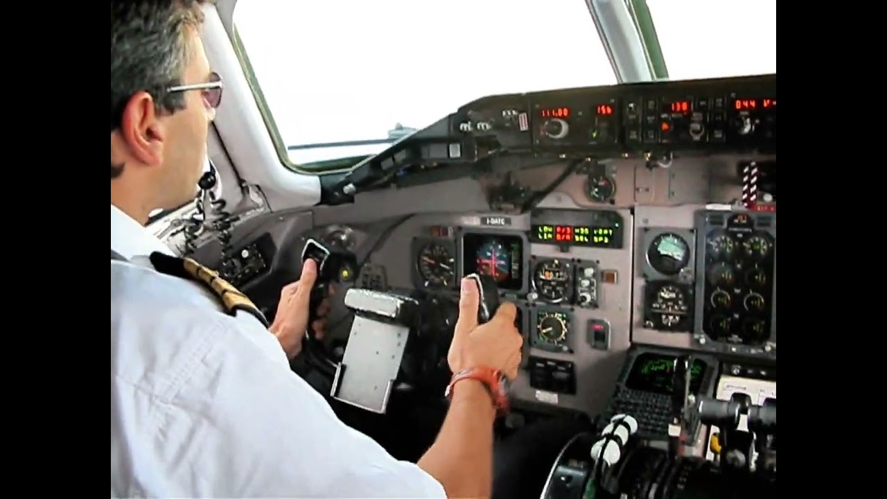 Alitalia Atterraggio a Reggio Calabria