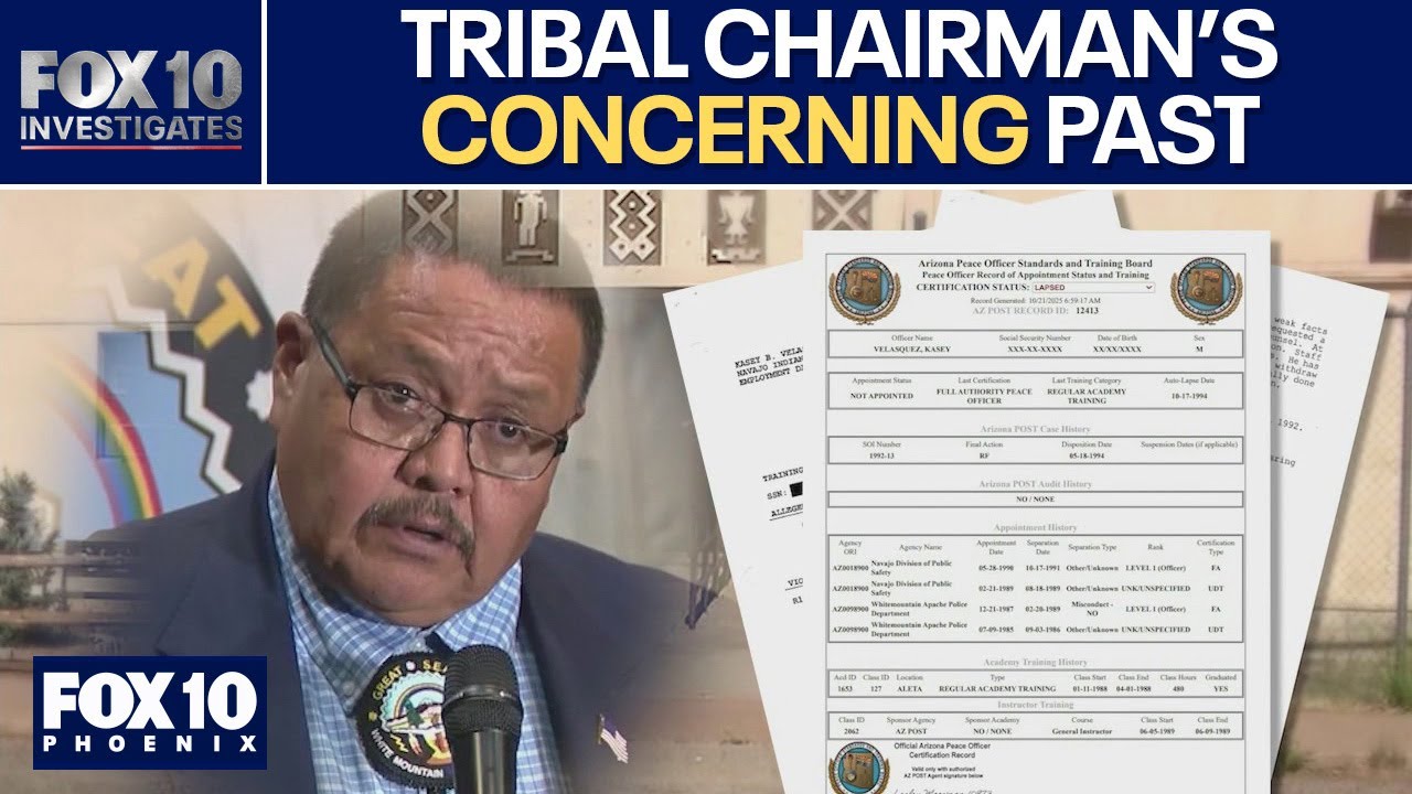 White Mountain Apache chairman misconduct allegations date back to 1980s | FOX 10 Phoenix