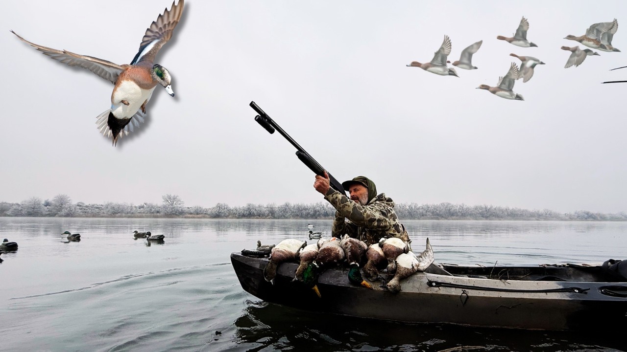 LATE SEASON SOLO EXTREME FOG DUCK HUNT