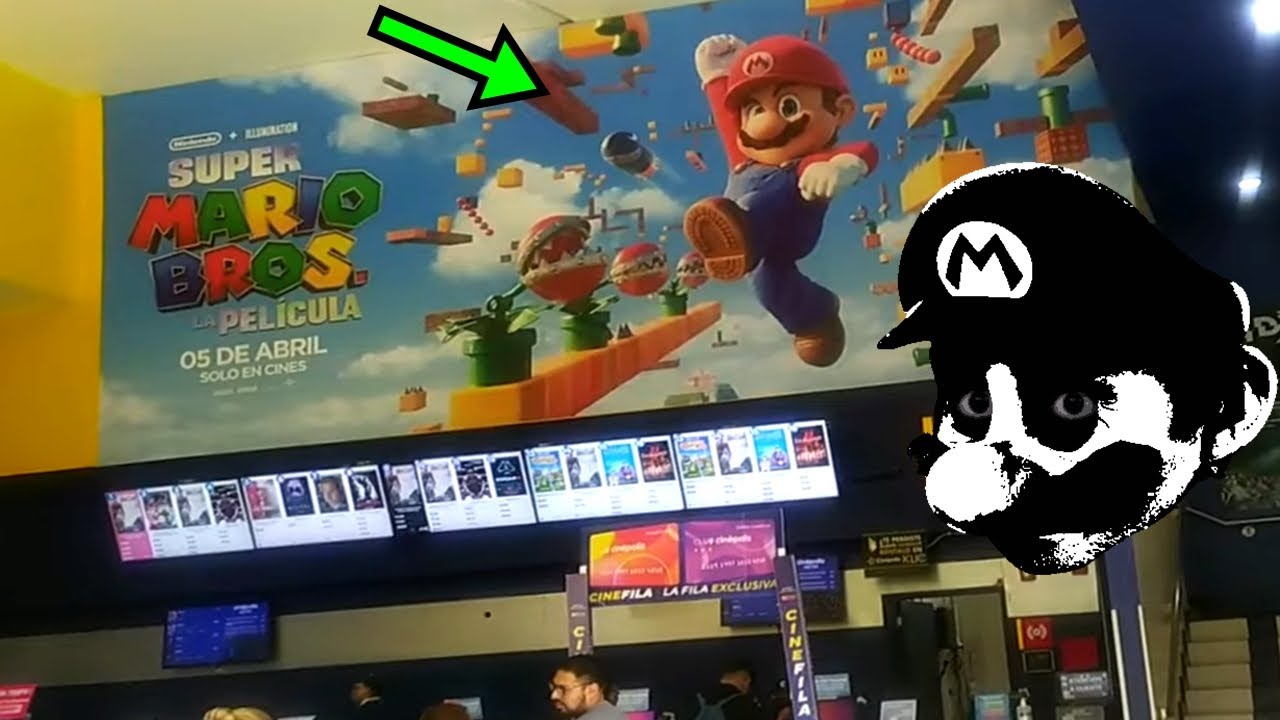 ALGO MUY EXTRAÑO OCURRIÓ en el ESTRENO de SUPER MARIO BROS