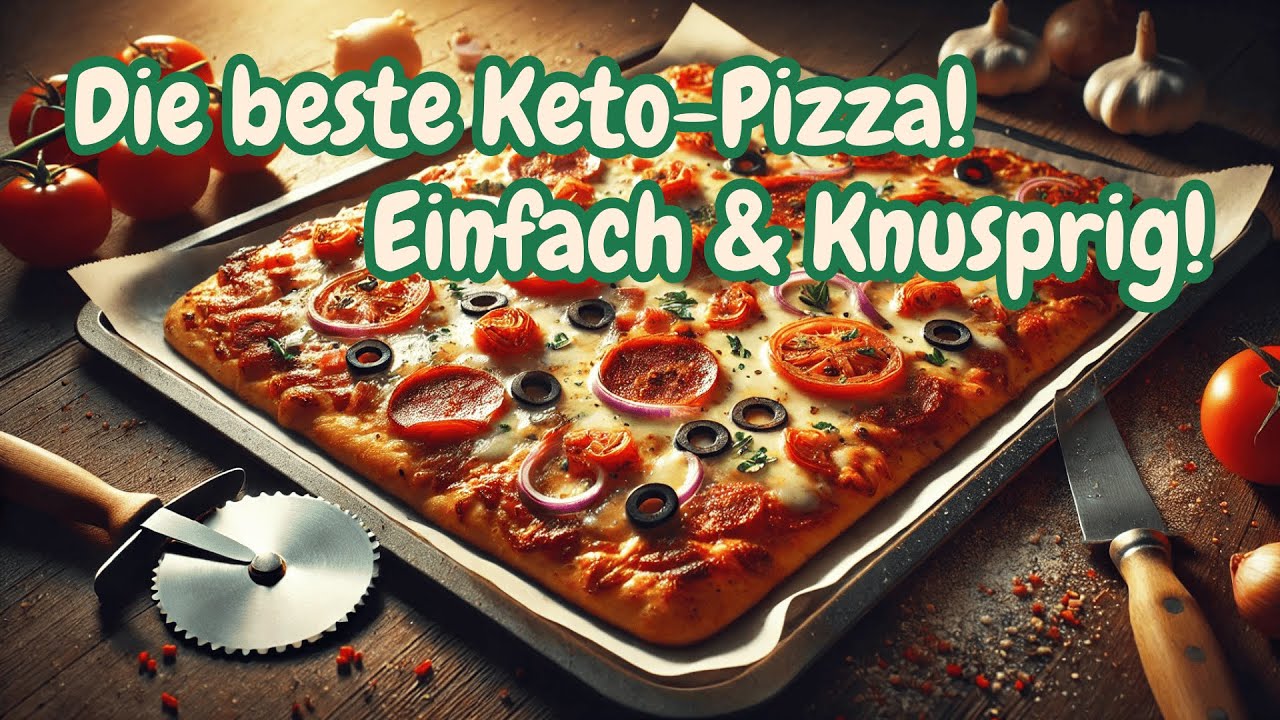 Keto-Pizzateig & Tomatensoße – Die perfekte Low-Carb-Basis für deine Lieblingspizza!