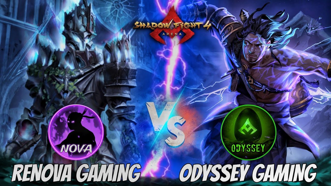 Renova против The Odyssey Gaming 🤝🔥 | Доминирование KOTL 👑 | Shadow Fight 4: Арена #shadowfight4