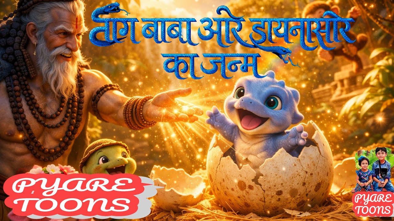 नाग बाबा और डायनासोर का जन्म 🦕🦖