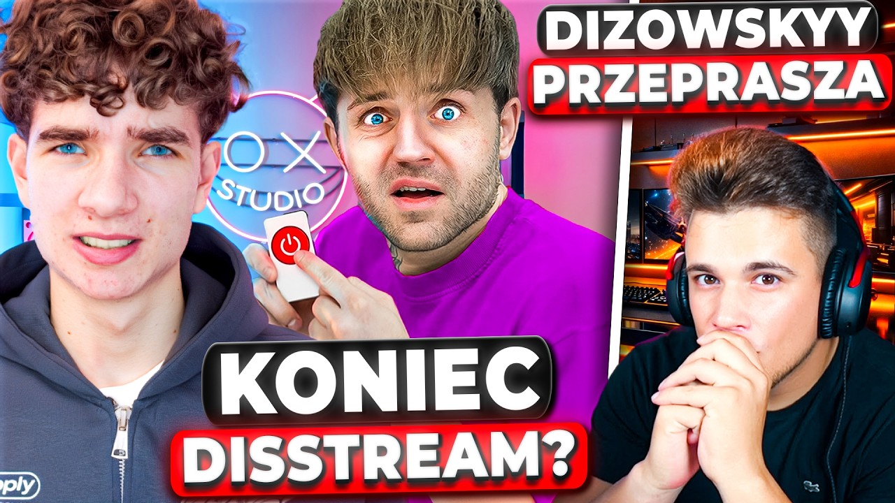 DIZOWSKYY W OGNIU KRYTYKI (KONIEC DISSTREAM, REZI BEZ CENZURY)