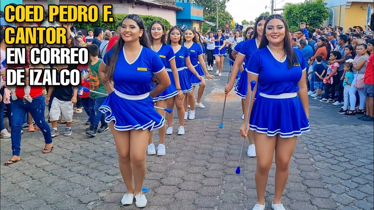 COED Pedro F. Cantor en Desfile del Correo Izalco 2023