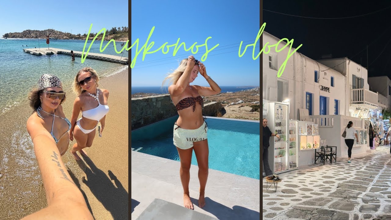 MYKONOS VLOG | GIRLS TRIP gone wrong 🤌🏼