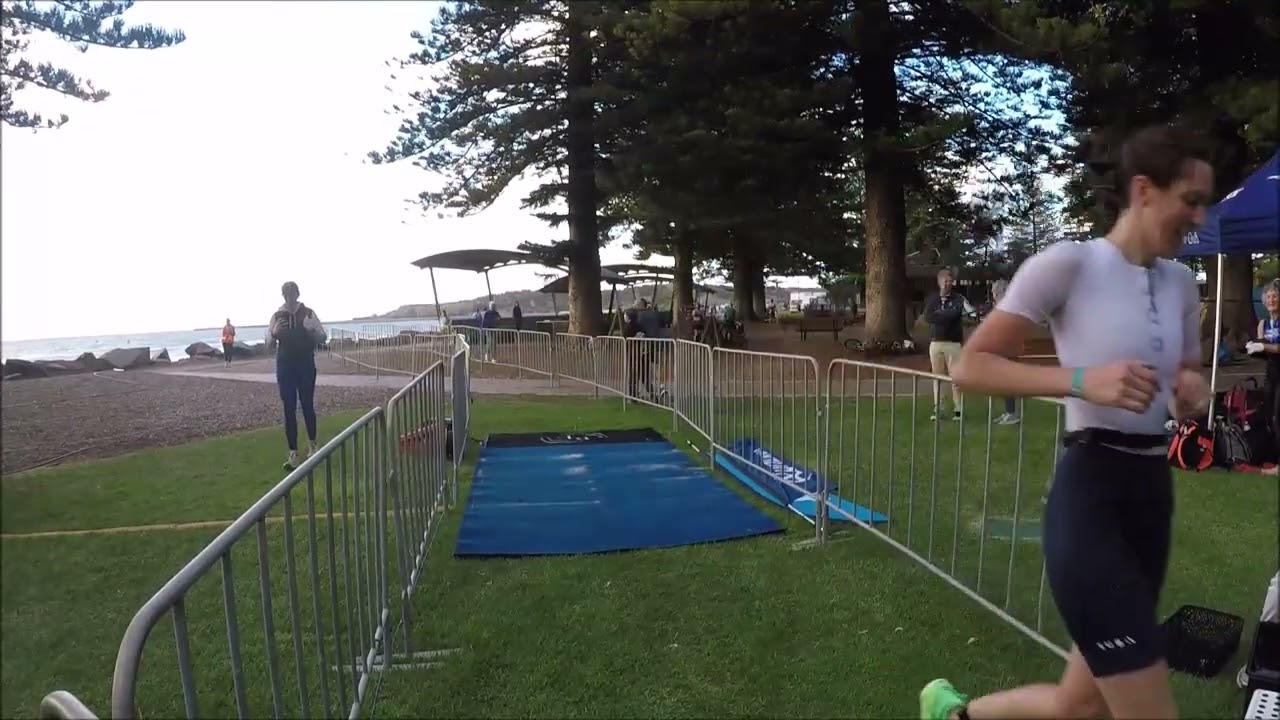 8/3/26 Sid James Victor Harbor Triathlon finish line