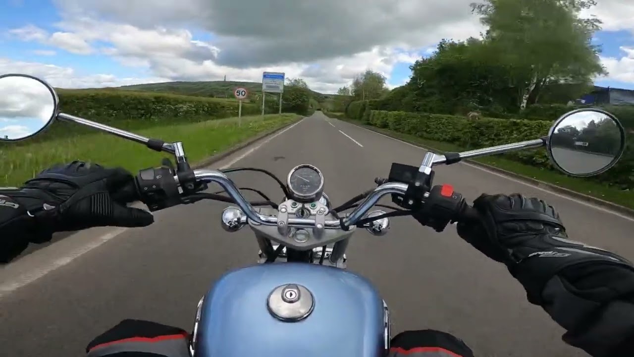 Suzuki GZ125 Marauder test ride (sale video)