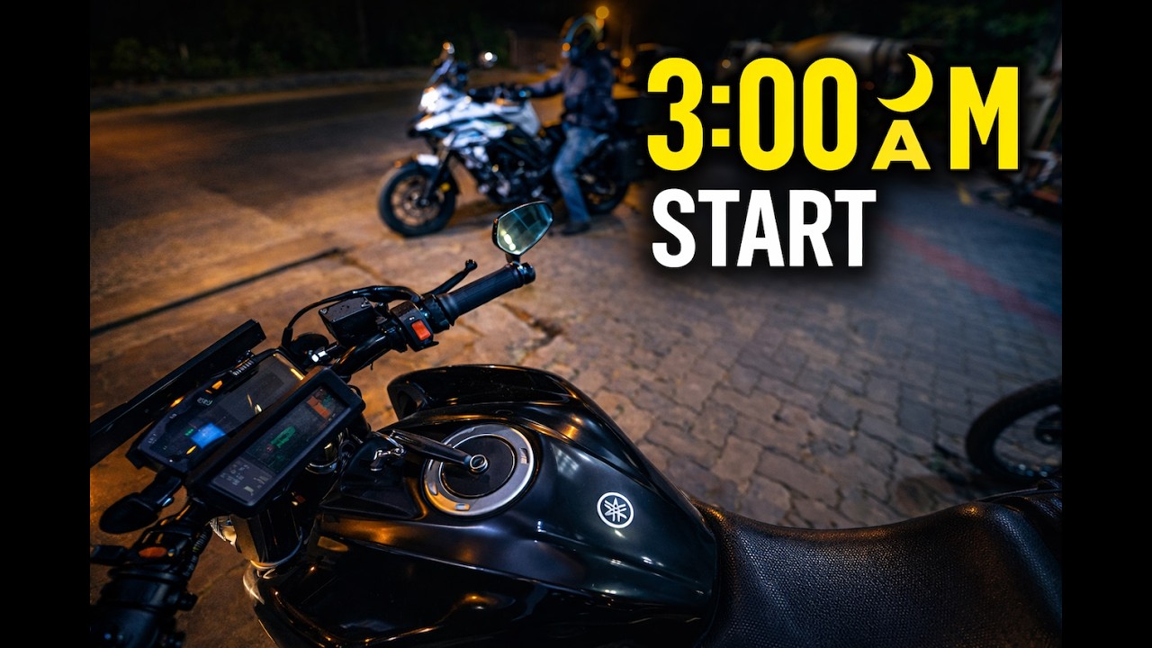 3AM Start for a 500km Kerala Ride + Mic Test