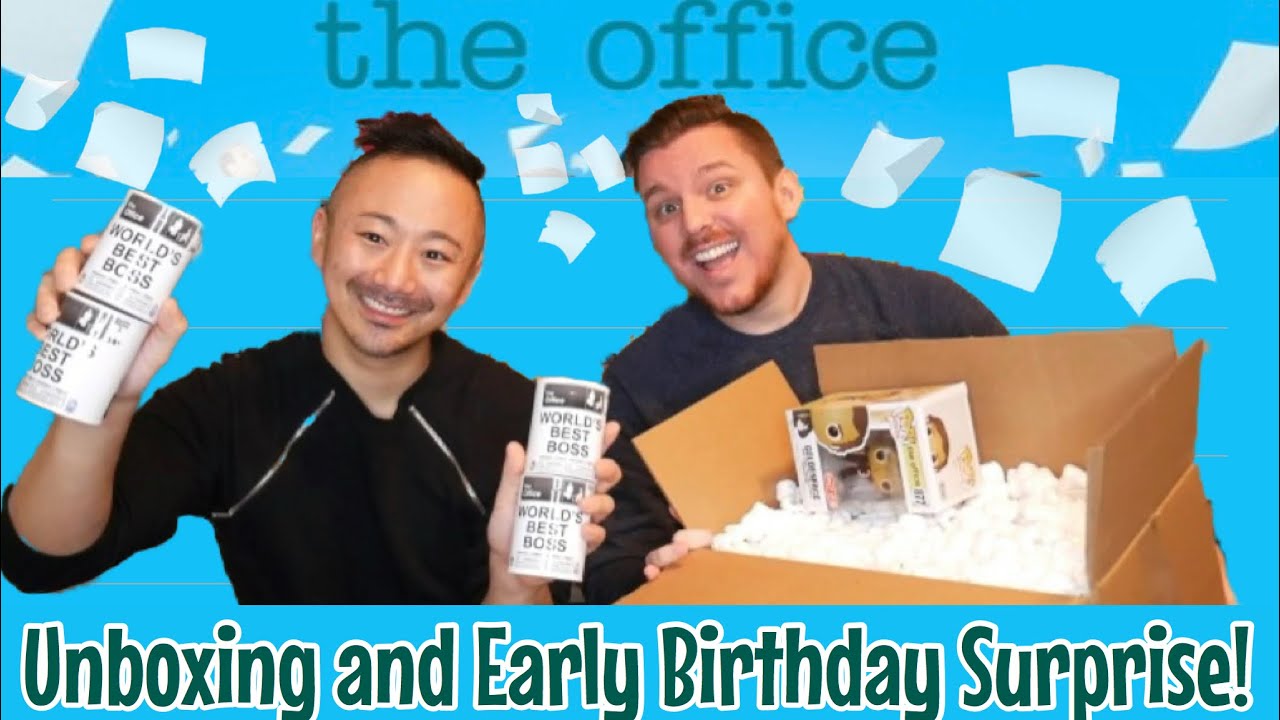 The Office Mystery Minis and Early Birthday Surprise Unboxing