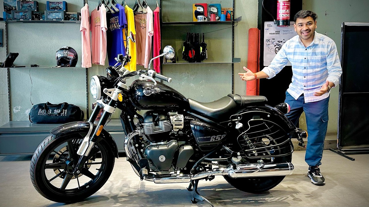 2025 Royal Enfield Super Meteor 650 🔥 Super Cruiser || india 360 Bike : Features & Specs